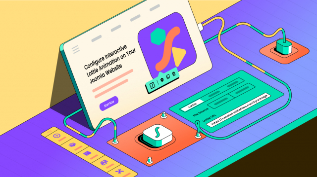 如何在 Joomla 網(wǎng)站上配置交互式 Lottie 動畫