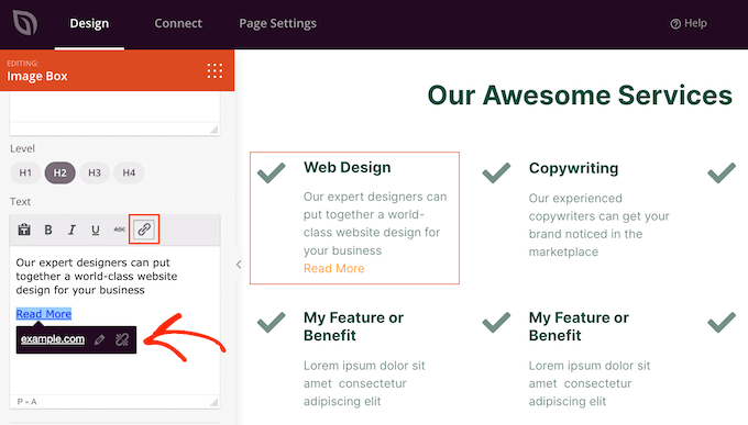 自定義WordPress中的服務部分