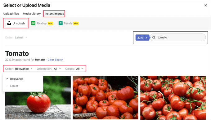 使用即時(shí)圖像搜索知識(shí)共享許可圖像