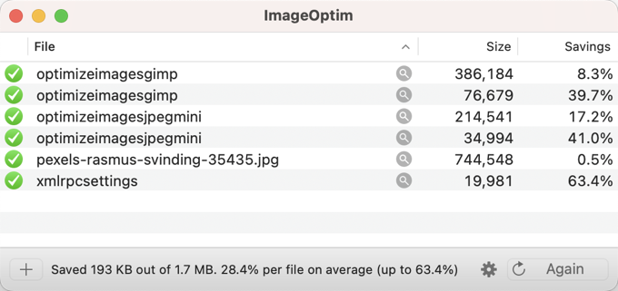使用 ImageOptim 優(yōu)化圖像
