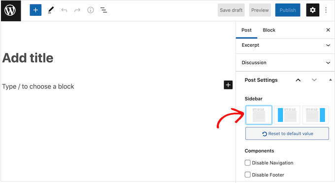 “帖子設(shè)置”部分