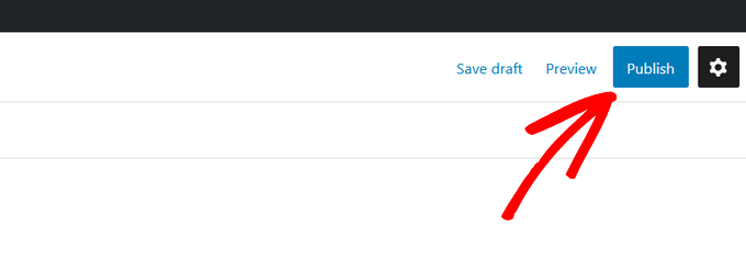 發布自定義頁面