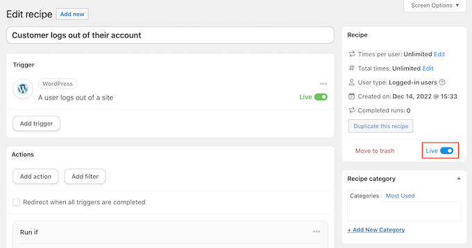 在您的WordPress網站上實時制作不可思議的自動機配方