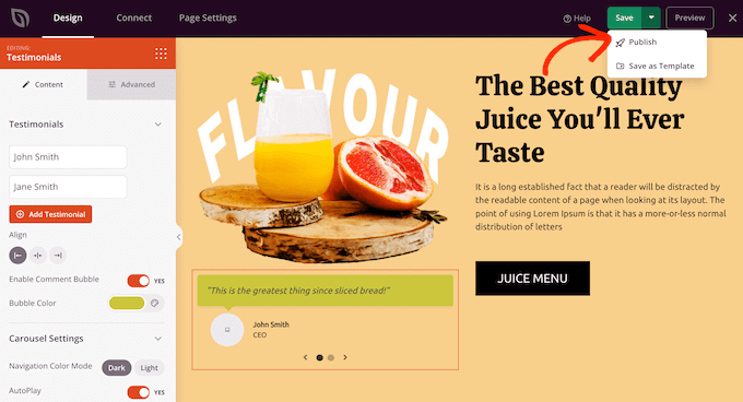 具有獨特布局的旋轉推薦