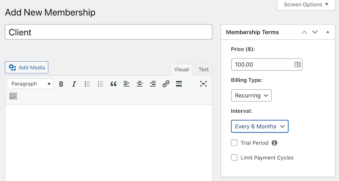 為您的客戶(hù)門(mén)戶(hù)創(chuàng)建定期客戶(hù)成員資格