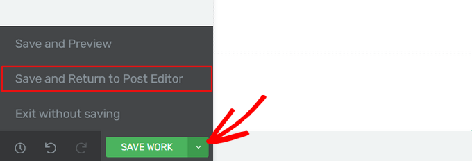 在 Thrive Architect 中保存自定義頁面