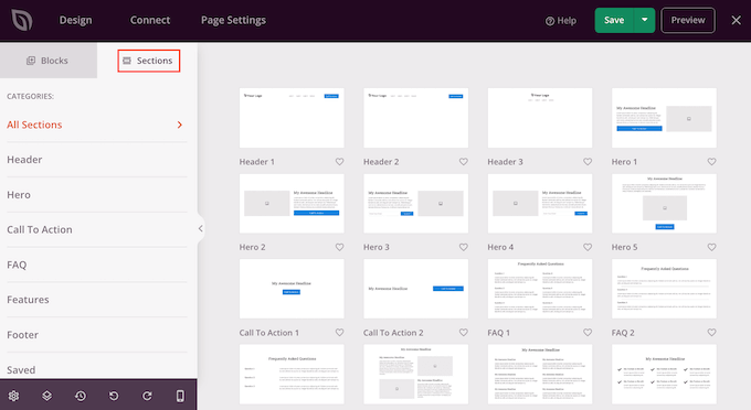 SeedProd 的現成部分