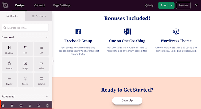 SeedProd 全局設置欄