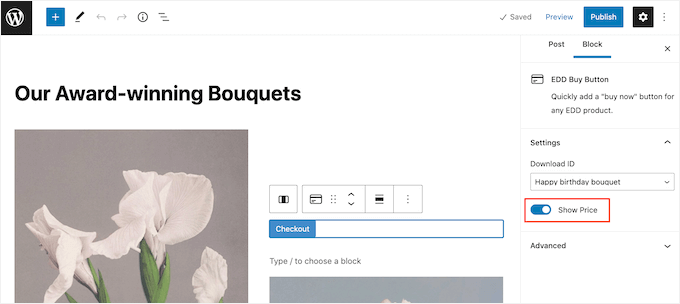 在“立即購買”按鈕中添加和刪除價格