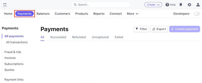 在條帶管理中心啟用測試模式