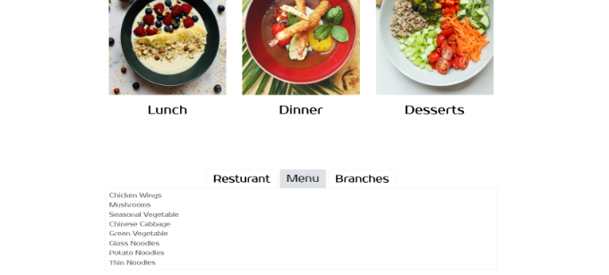 選項(xiàng)卡式內(nèi)容登陸頁面預(yù)覽