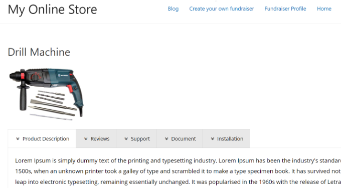 選項(xiàng)卡式內(nèi)容插件預(yù)覽