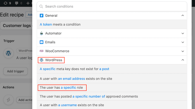 根據 WordPress 角色篩選用戶