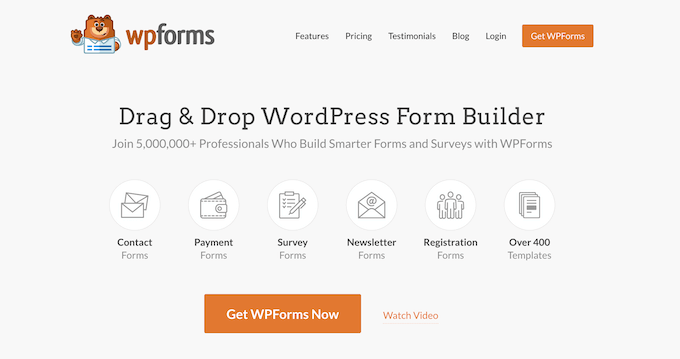 WPForms 表單構(gòu)建器插件和簽名插件