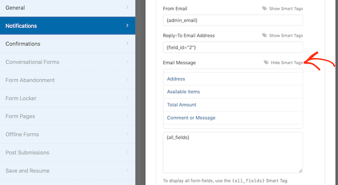 將動態(tài)文本與 WPForms 結(jié)合使用