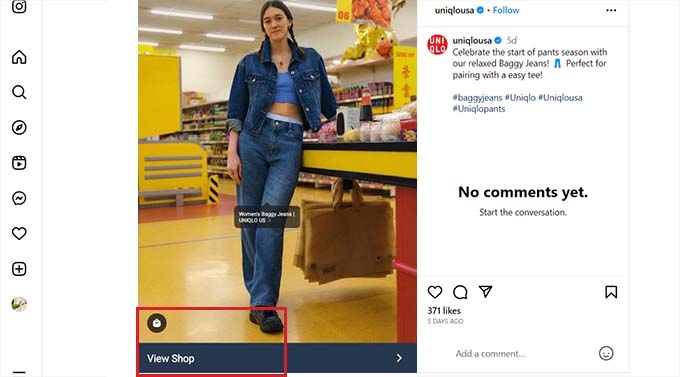 Instagram店鋪預(yù)覽