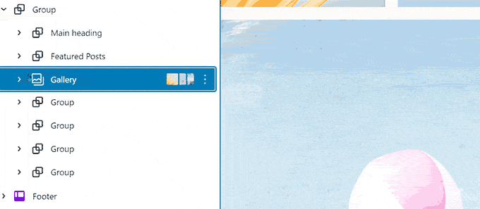 列表視圖中的圖像預覽