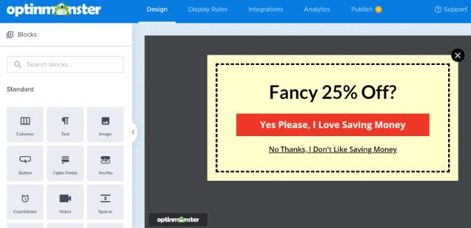 修改廣告系列模板