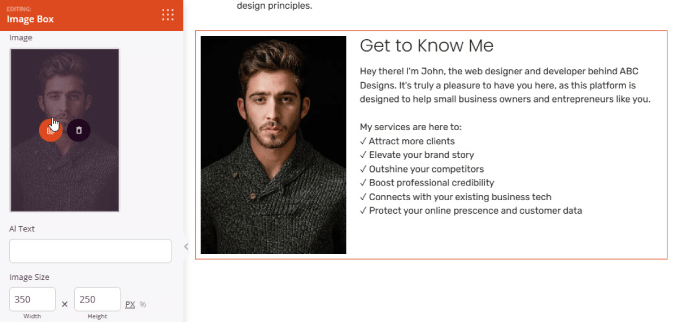 SeedProd 中的作者簡介
