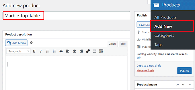 添加產(chǎn)品標題