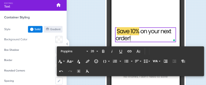 進(jìn)一步自定義現(xiàn)有元素