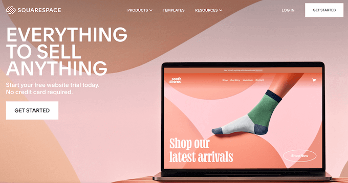 Squarespace 內容管理系統