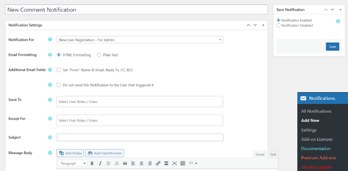 創(chuàng)建自定義通知