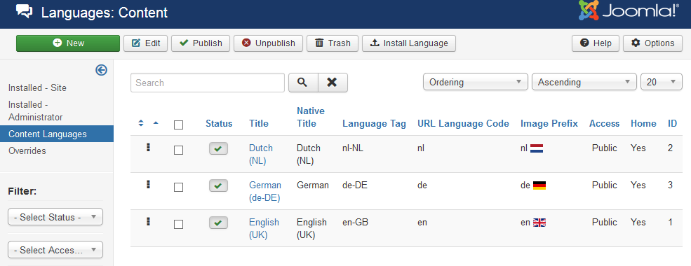 添加addcional語(yǔ)言