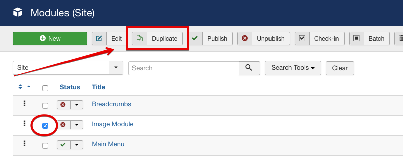 多次使用同一模塊