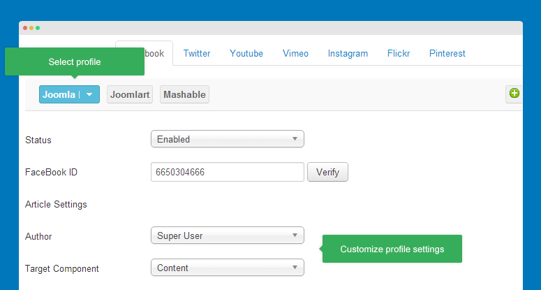自定義配置文件