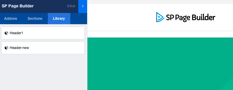 SP Page Builder頁面