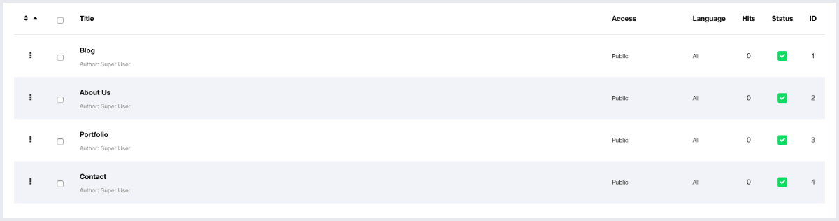 SP Page Builder頁面