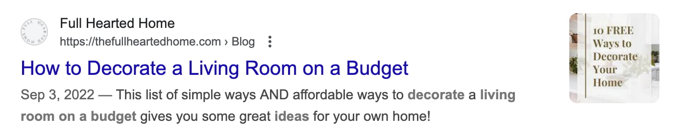 具有吸引人寫作風格的元描述示例