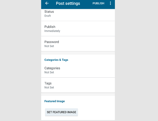 WordPress應用程序